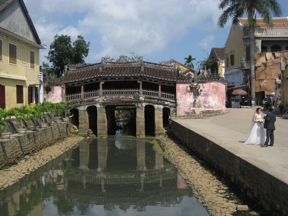 The Japanese Covered Bridge in Hoi An