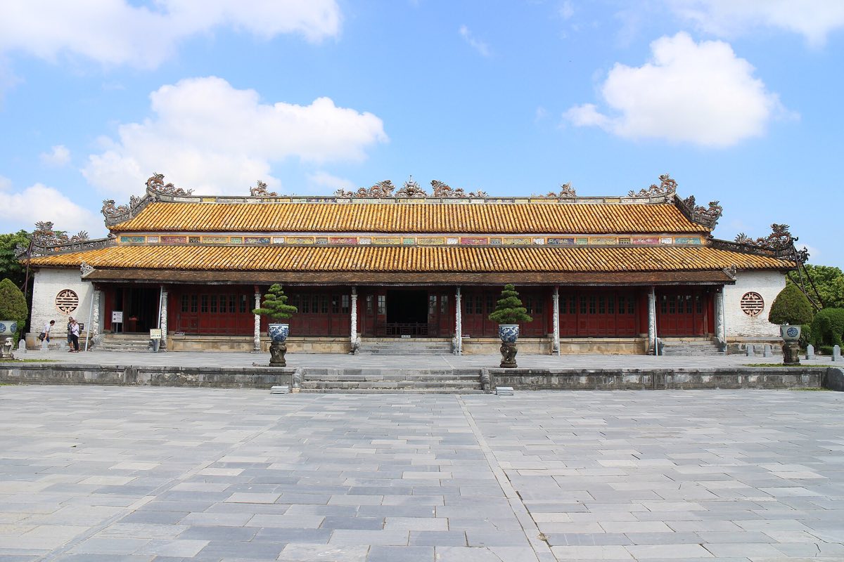 The Thai Hoa palace inside the Hue citadel